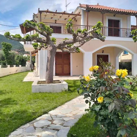Tas Millstone Seaside House Villa Marathias  Exterior photo